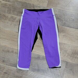 Purple Paradise Lululemon Crop Leggings